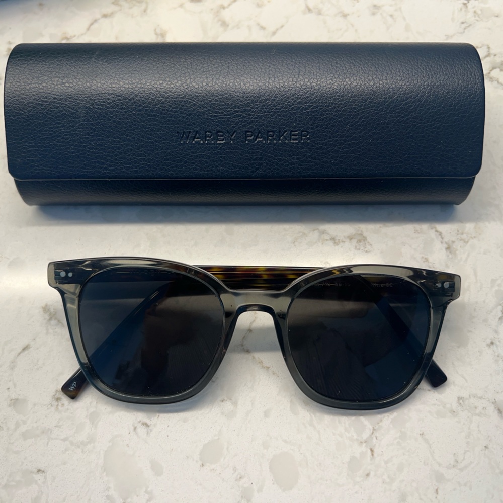 Warby Parker Griffin sunglasses - green